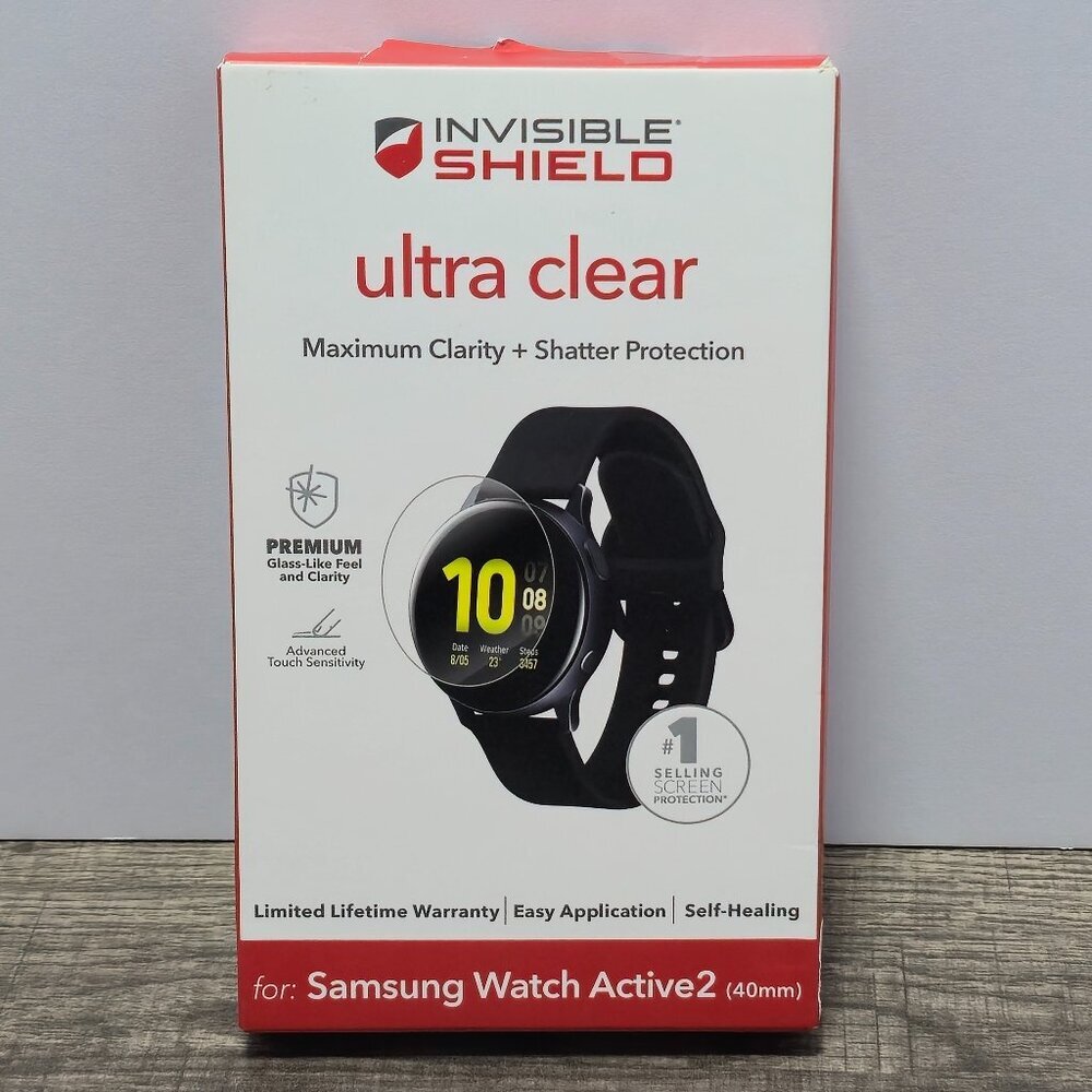 Zagg Invisible Shield Ultra Clear  40mm Smart Watch Screen Protector